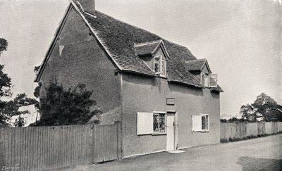 Casa di John Bunyan nel Bedfordshire da English Photographer
